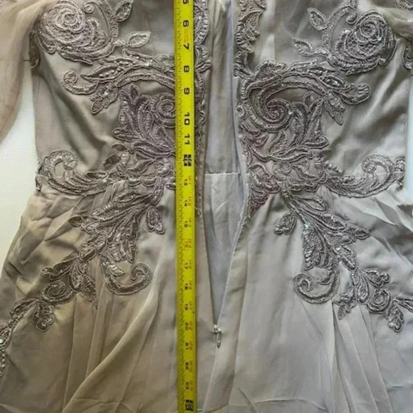 NWT JJ's House Mother of the Bride Maxi Dress. Size 14 - Picture 11 of 11